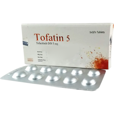 Tofatin 5 mg Tablet 10's Strip image