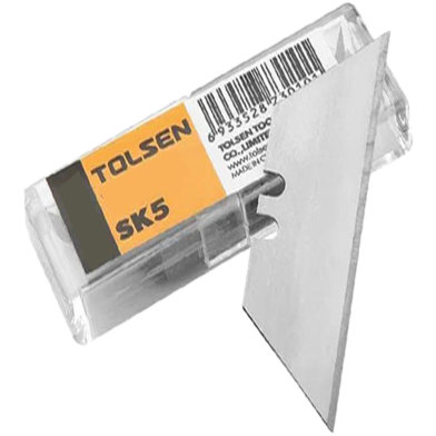 Tolsen 10Pcs Blade Refill Set For SK5 61 x 19mm image