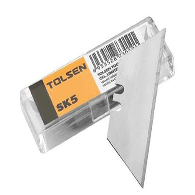 Tolsen 10Pcs Blade Refill Set For SK5 61 x 19mm image