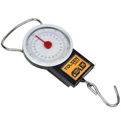 Tolsen 22kg / 50LB Portable Travel Lugguage Scale with Measuring Tape image