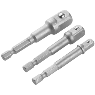 Tolsen 3 Pcs Hex Adaptor Set image