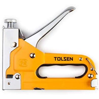 Tolsen 3-Way Stapler 4-14mm Heavy Duty for Wood Plywood chipboard image