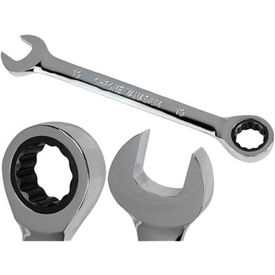 Tolsen Ratchet Gear Spanner Fixed Head 19 mm Combination Wrench Cr-V image