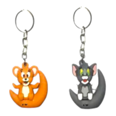 Tom and Jerry Key Ring 2 Pcs image