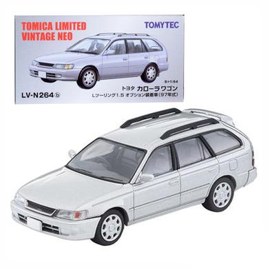 Tomica Limited Vintage – Tlv-n264b Toyota Corolla Wagon White image