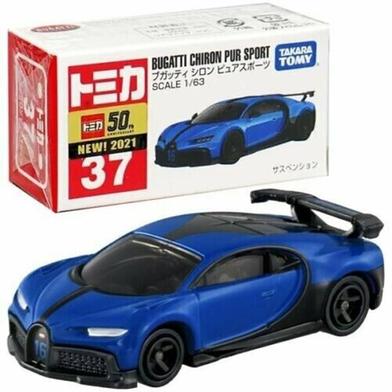 Tomica Regular 37 - Bugatti Chiron Pur Sport DIE CAST 1:63 image