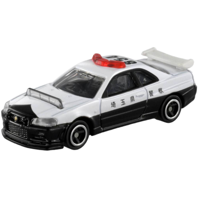 Tomica Regular Diecast N0.1 Nissan Skyline GT-R (BNR34) police Car image