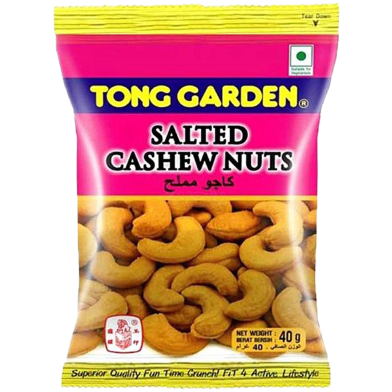 Tong Garden Salted Cashew Nuts Pouch Pack 40 gm (Thailand) image