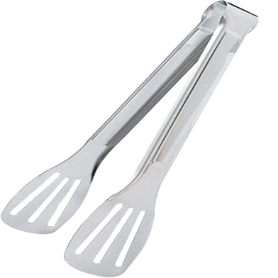 Tongs for Serving Food, Food Grade Stainless Steel Tongs - 1 pcs image
