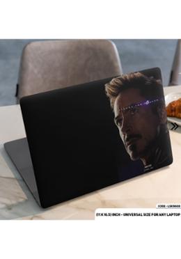 DDecorator Tony Stark Or Iron Man Looking Away Laptop Sticker image