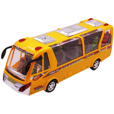 Top Public Luxury Bus Toys for Kids Luxury Toy Bus with Flashing Lights Sounds and One Big TV Screen Non Brand Rokomari