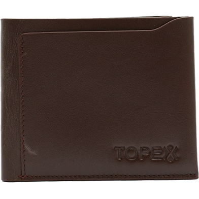 Topex Premium Quality Leather Wallet Brown image