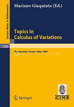 Topics in Calculus of Variations image