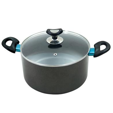 Topper Non Stick Glamour Casserole with Lid Ash- 24cm image