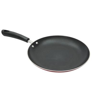 Topper Nonstick Glamour Ruti Tawa Red- 26 Cm image