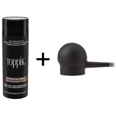 Toppik Hair Building Fiber Set (Toppik 27.5g plus Applicator) image