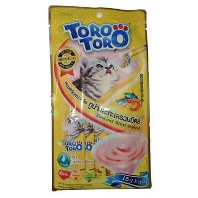 Toro Toro Lickable Cat Treat–Tuna And Mixed Seafood (15g x 5) image