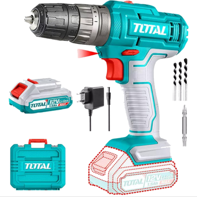 Total TIDLI1228 Lithium-Ion Cordless Drill (12V) image
