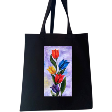 Tote Bag For Girls With Zipper And Pocket image
