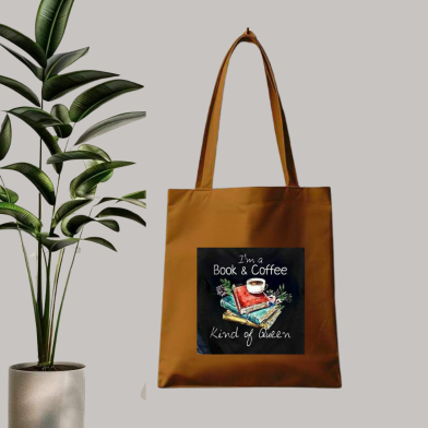 Tote Bag With Long Handle And Zipper image