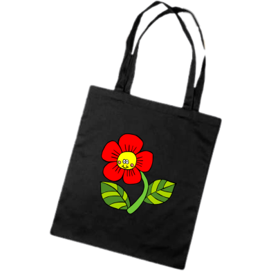 Tote Canvas Hand Shoulder Carry Bag For Women With Zipper BF-048 image