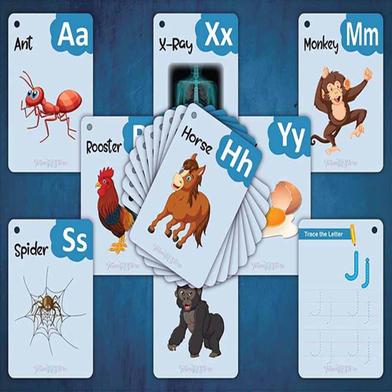 TownStore Early learning English Activity Flash Cards - 96 Flash Card image