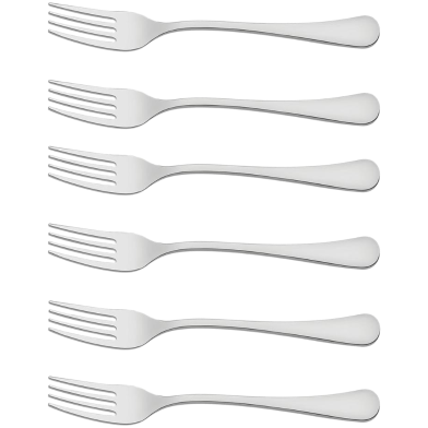 Tramontina Zurique stainless steel dinner fork 6 Pcs Set - 63986/020 image