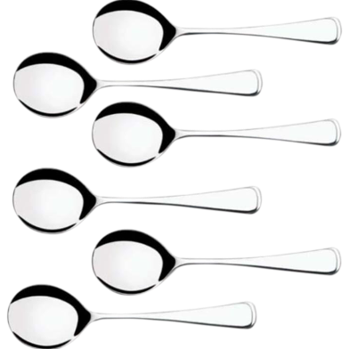 Tramontina stainless steel Soup spoon 6 Pcs Set - 63914/280 image