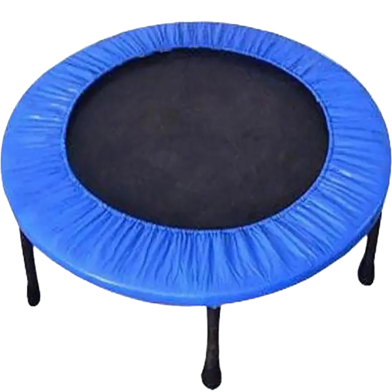 Trampoline 54 inch - Black and Blue image