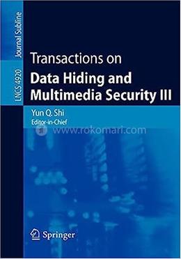 Transactions On Data Hiding And Multimedia Security iii image