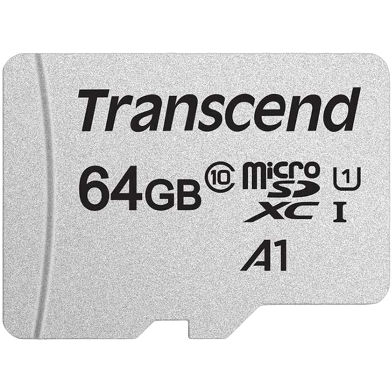 Transcend 64GB MicroSDXC 300S Memory Card image