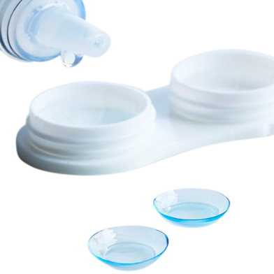 Trasparent Freshlook Power Contact Lens image