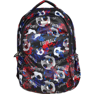 Travello Kity School Bag-Football Blue image