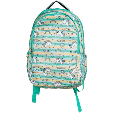 Travello Kity School Bag-Unicorn Aqua image