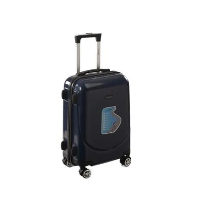 Travello Plastic Traveling Trolley Bag 20 Inch - Dark Blue image