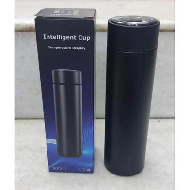 Trends Alert Tempreature Water Bottle 500 ml Vacuum Flask Black image