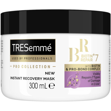 Tresemme Biotin R. Instant Recovery Hair Mask Jar 300 ml image