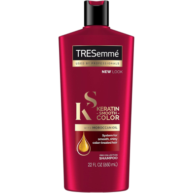 Tresemme Keratin Smooth Color With Moroccan Oil Shampoo 650ml image