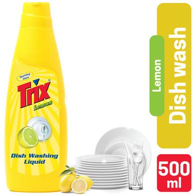 Trix Dishwashing Liquid 500 ml Lemon image