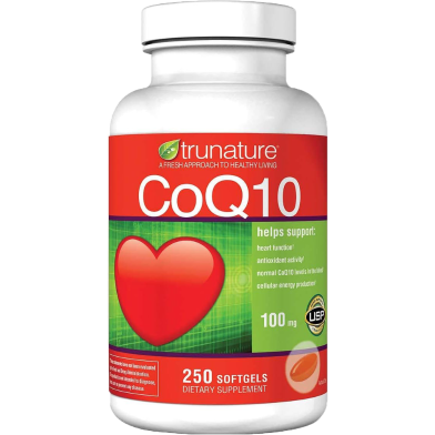 Trunature Coenzyme CoQ10 100 mg 250 Softgels image