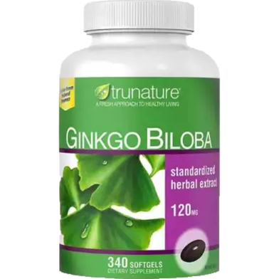 Trunature Ginkgo Biloba 120 mg with Vinpocetine 300 Softgels image