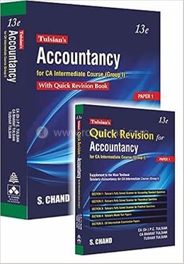 Tulsian’s Accountancy for CA Intermediate Course (Group I) image