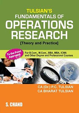 Tulsian's Fundamentals Of Operations Research image