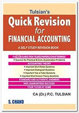 Tulsian's Quick Revision for Financial Accounting image