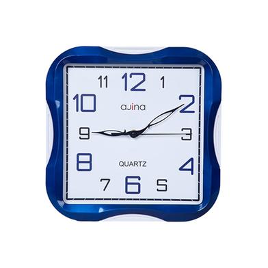 Turban SQ Curve Wall Clock-Blue image