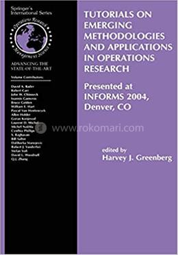 Tutorials on Emerging Methodologies and Applications in Operations Research image