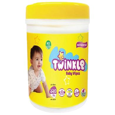 Twinkle Baby Wipes Jar 120pcs image
