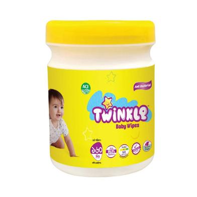 Twinkle Baby Wipes Jar 160pcs image