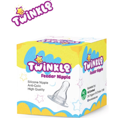 Twinkle Feeder Nipple Small 0 to 3 Months image