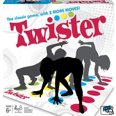 Twister Game Funny Family Body Fun Sport Toy Box image